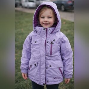 Arctix Girls Lavender Hooded Winter Jacket – Size 2T – New with Tag